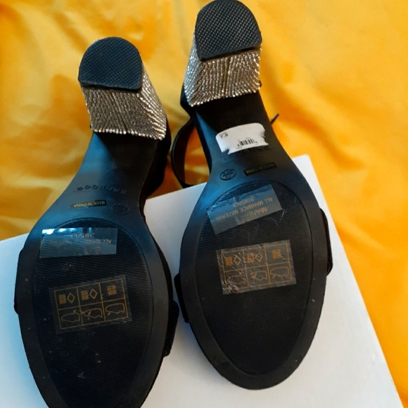 Strappy heels with crystals - Picture 4 of 5